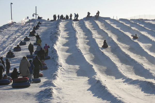 Winter in Winnipeg: Snow Tubing