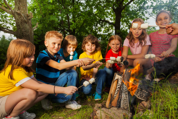 Kid Travel - Roast Marshmallows On A Fire