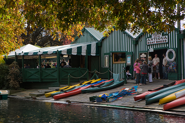 Best Places to Take Photos in Christchurch: Antiqua Boat Sheds