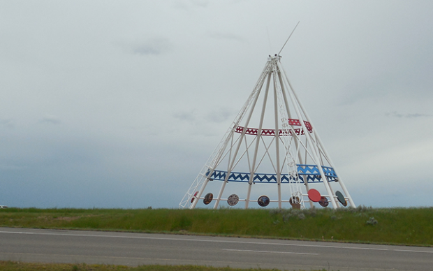Unique Attractions in Canada: Saamis Teepee