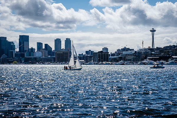 Seattle Outdoors in Summer: Sailing, Kayaing
