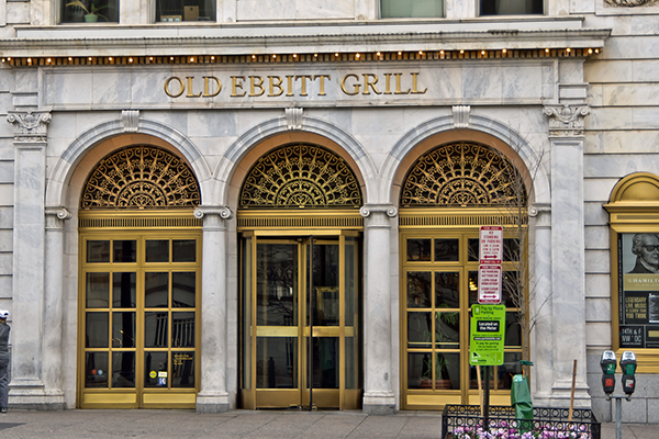 Washington D.C. Weekend Getaway: Old Ebbitt Grill