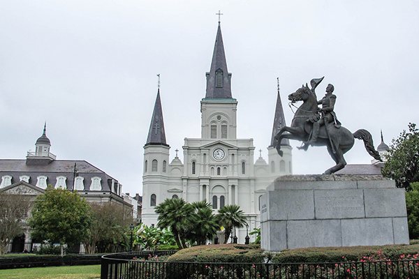Things To Do in New Orleans Without Drinking: Jackson Square