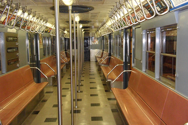New York Transit Museum: Old Subway Car