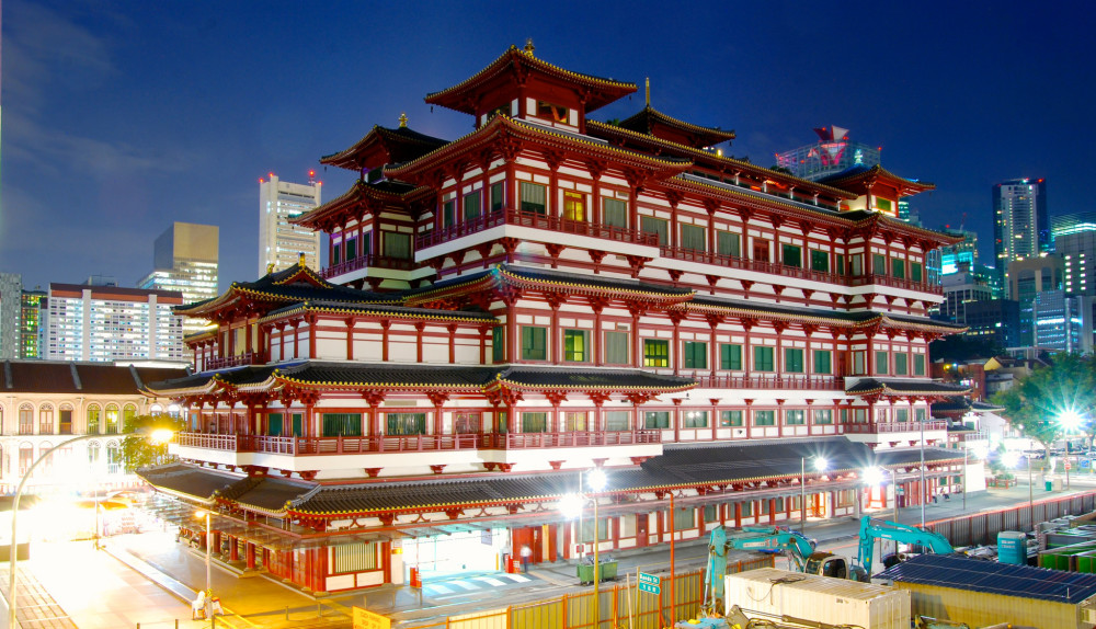 Singapore Places to Visit: Buddha Tooth Relic Temple and Museum