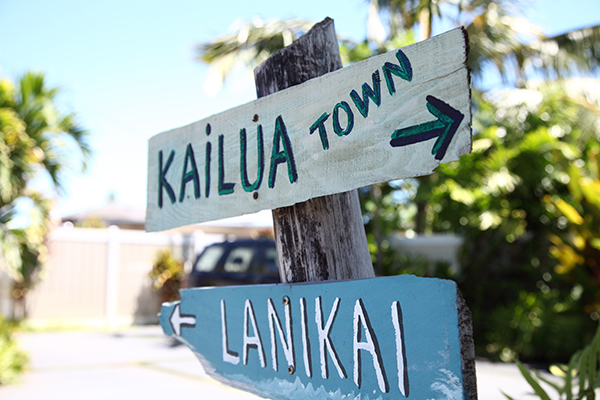 Hawaii Kona Coffee: Kailua sign