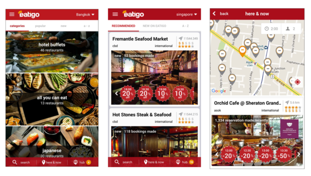 Apps For Visiting Bangkok: Eatigo App