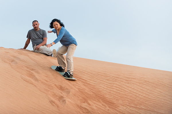 Day Trips From Doha: Sand Boarding