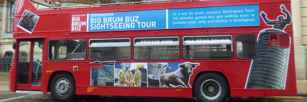Big Brum Bus Tour in Birmingham