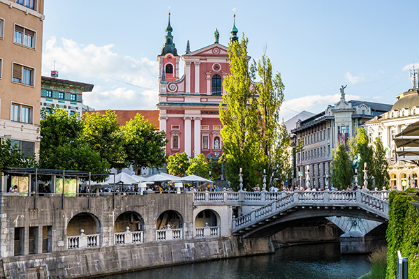 Ljubljana Architecture: Triple Bridge