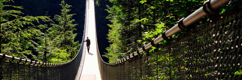 Canada Bucket List Places: Capilano Suspension Bridge