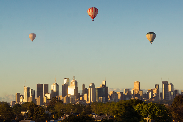 Melbourne Hot Air Balloon ride