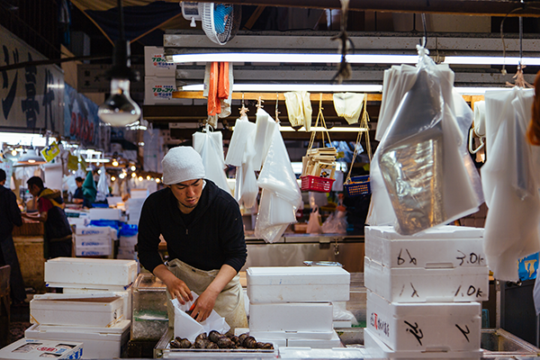 Best Places to Take Photos in Tokyo: Tsukiji Fish Market